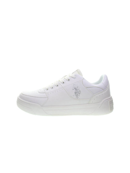 U.S. Polo Assn. Herren Sneakers Weiß