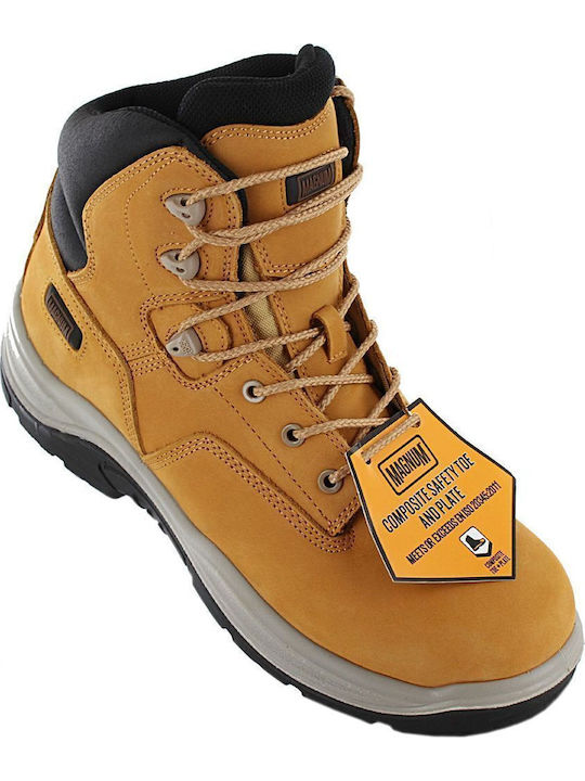 Leder Herrenstiefel Honey Nubuck