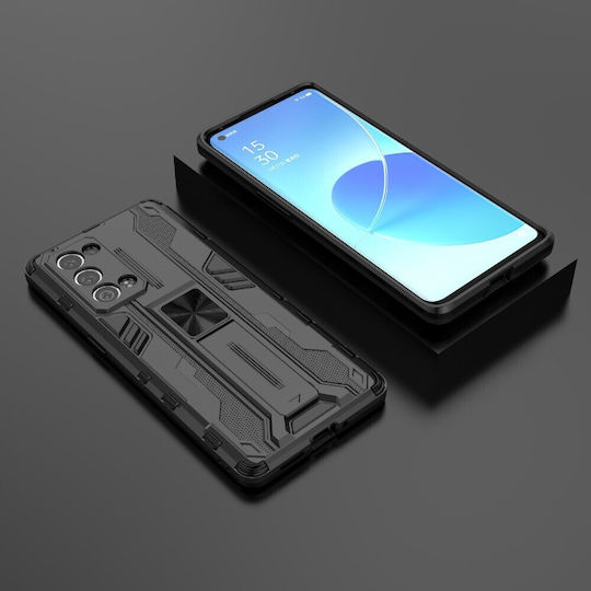 Erbord Back Cover Μεταλλικό Μαύρο (Oppo Reno6 Pro)