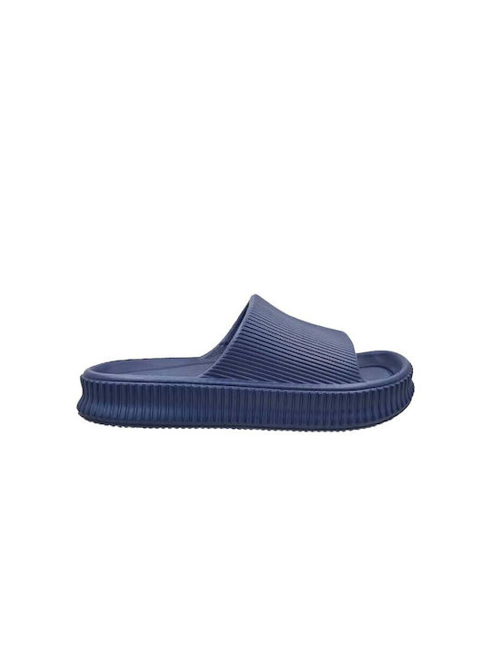 Mitsuko Men's Slides Blue