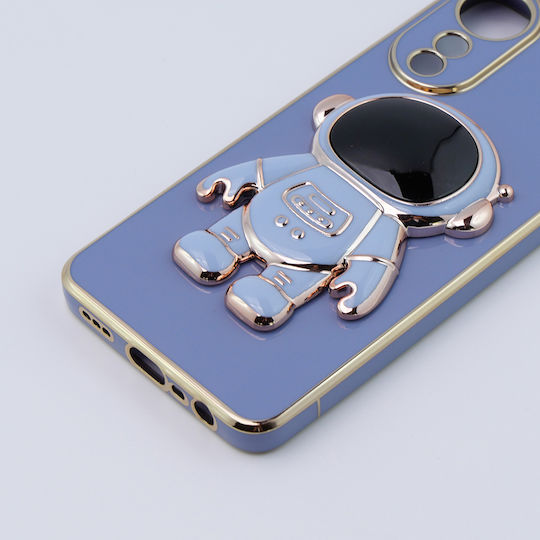 Oppo Astronaut Umschlag Rückseite Silikon Blau (Oppo A78 4G)