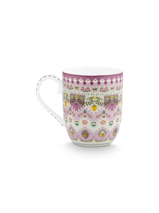 PiP Studio Lily Mug made from Porcelain Multicolored 145ml 1pcs