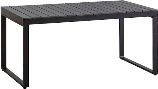 Маса Стабилна Poseidon Черно 150x82x75бр