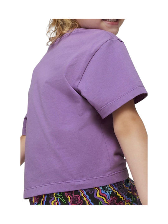 Puma Kids' T-shirt Purple