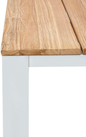 Τραπέζι Poseidon 150x82x75 Λευκό Τραπέζι Poseidon 150x82x75 Λευκό