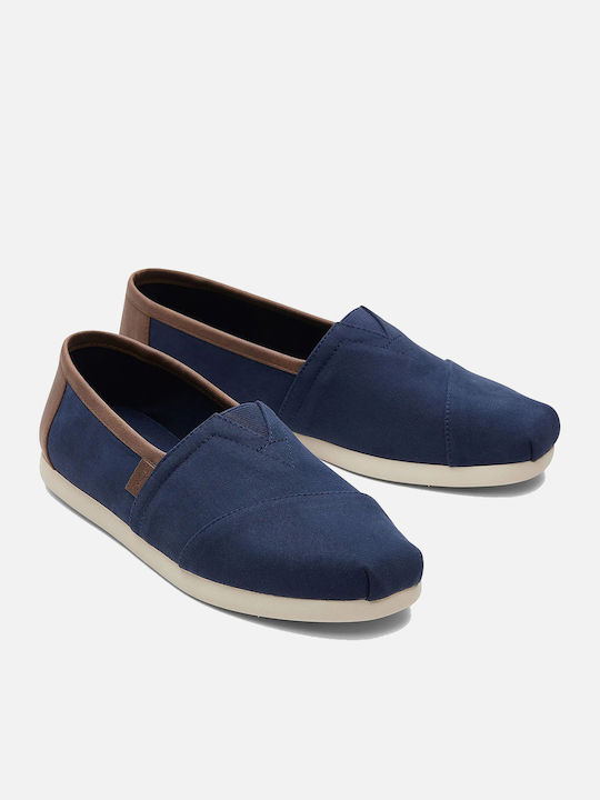 Alpargata Trim Men's Espadrilles in Blue Color