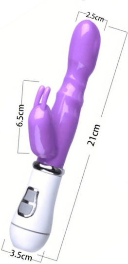 Pretty Lingerie Vibrator Kaninchen 10cm Lila