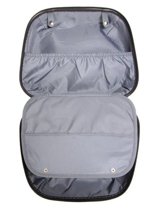 Airtex Paris Βαλίτσες Ταξιδιού Σκληρές Γκρι με 4 Ρόδες