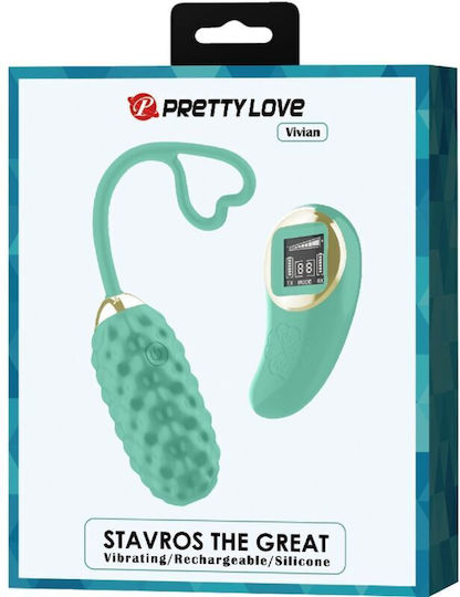 Pretty Love Functions Vibrator Ei mit Fernbedienung Grün