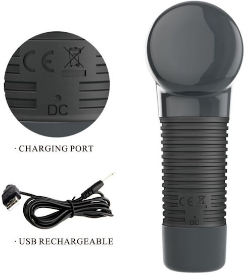 Pretty Love Rechargeable Вибратор Масаж Сив