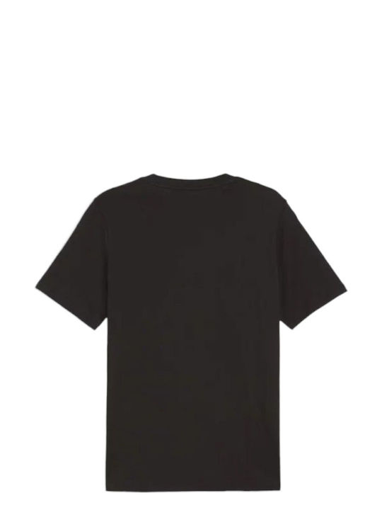 Puma Men's Short Sleeve T-shirt BLACK