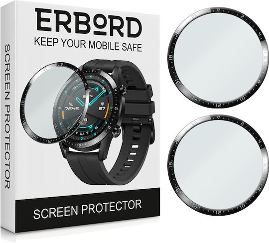 Erbord Full Face Tempered Glass pentru Huawei Watch GT2 46mm 1buc