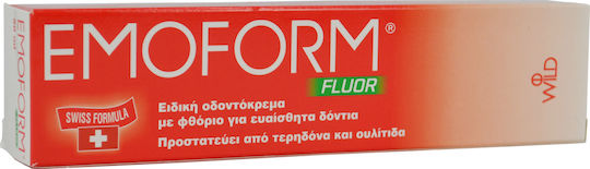 Emoform Fluor Οδοντόκρεμα για Ευαίσθητα Δόντια & Τερηδόνα 50ml