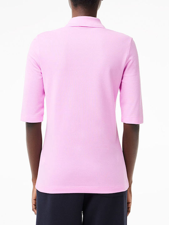 Lacoste Damen Polo Bluse Rosa