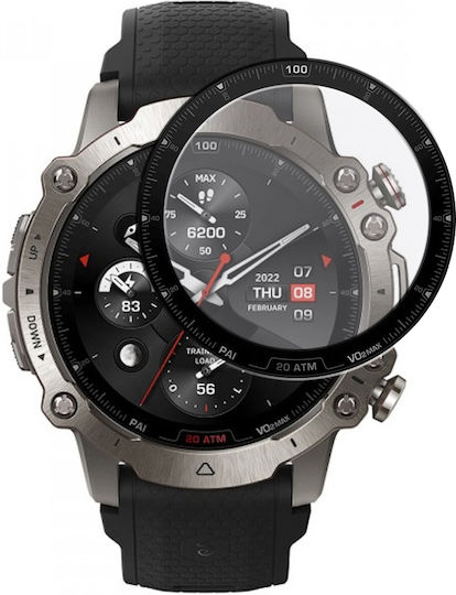 Erbord Full Face Tempered Glass για το Amazfit Falcon 1τμχ