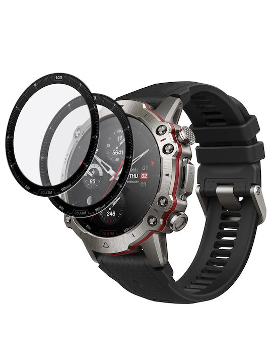 Erbord Full Face Tempered Glass pentru Amazfit Falcon 1buc