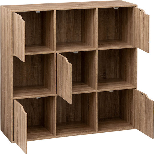 5Five Βιβλιοθήκη Beige 100.5x32x100.5cm