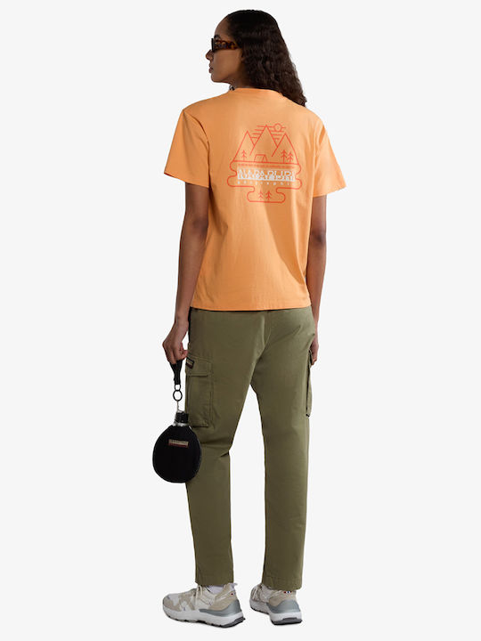 Γυναικείο Αθλητικό T-shirt Πορτοκαλί