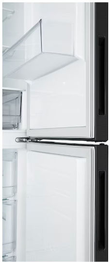 LG Kühl-Gefrierkombination 384Es Total NoFrost H203xB59.5xT67.5cm. Schwarz GBP62MCNBC