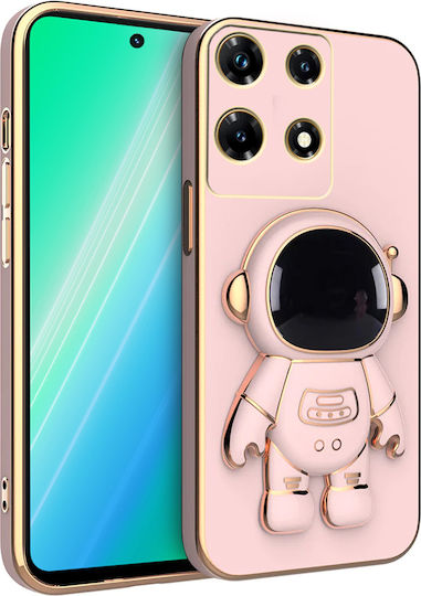 Infinix Back Cover Σιλικόνης Ροζ (Infinix Note 30 Pro, Astronaut)