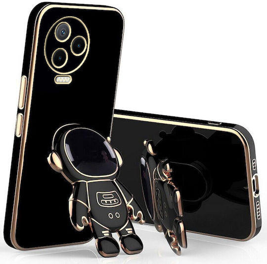 Infinix Back Cover Σιλικόνης Μαύρο (Infinix Note 12 2023)