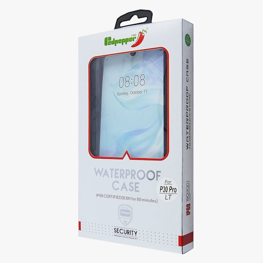 Redpepper Ip68 360 Full Cover 2mm Αδιάβροχο Μαύρο (Huawei P30 Pro)