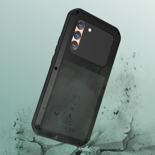Love Mei Back Cover Metallic Black (Galaxy S22+)