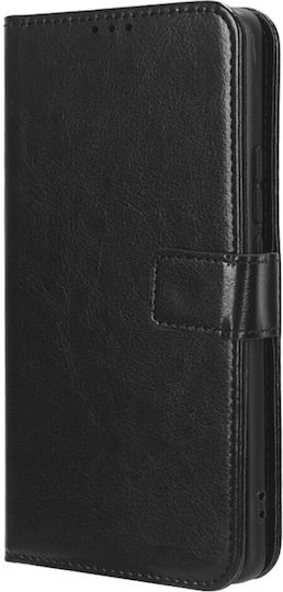 Crazy Horse Wallet Δερματίνης / Πλαστικό / Σιλικόνης Μαύρο (Realme 11 Pro / 11 Pro+)