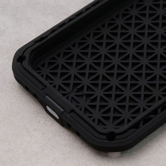 Love Mei Umschlag Rückseite Metallisch Gelb (iPhone 13 Mini)