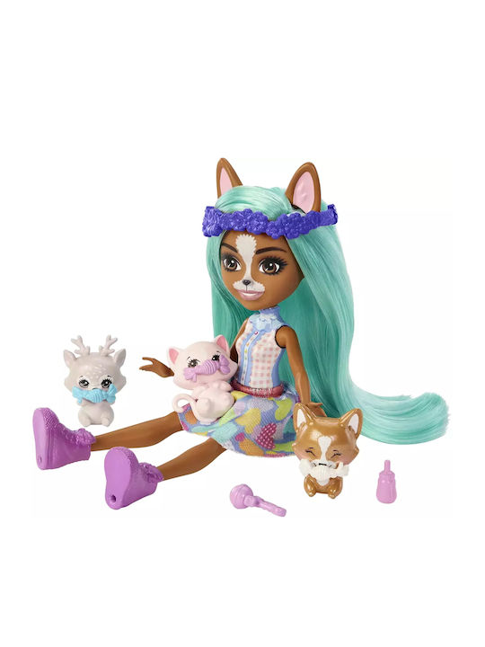 Verzaubernde Tiere Spielzeugkerze Baby Best Friends - Crizia Corgi & Show für 4+ Jahre Mattel