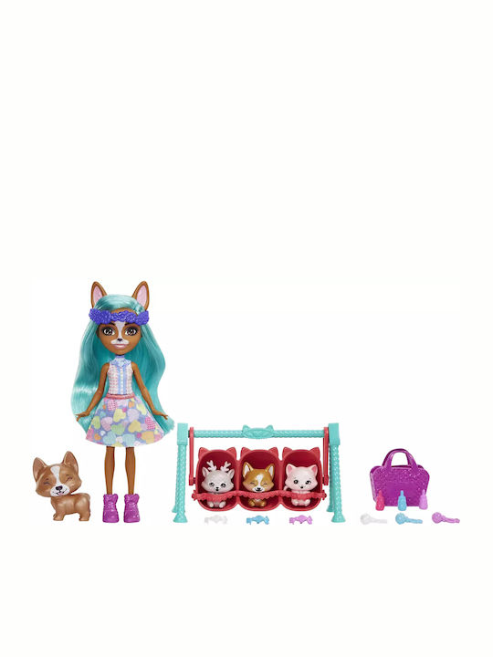 Verzaubernde Tiere Spielzeugkerze Baby Best Friends - Crizia Corgi & Show für 4+ Jahre Mattel