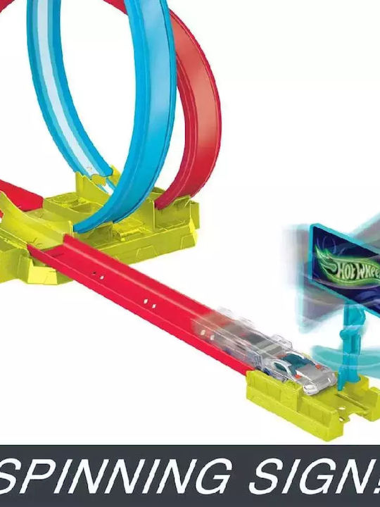Easter Candle With Toy Neon Speeders Laser Stunt Slamway For Age 4+ Hot Wheels