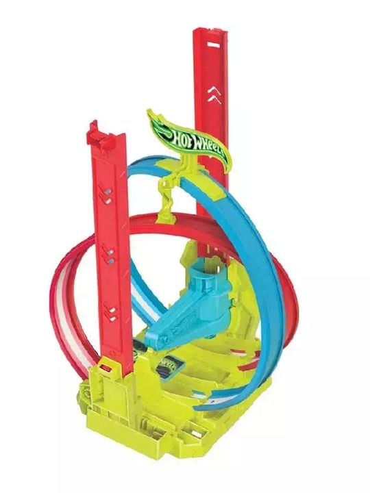 Easter Candle With Toy Neon Speeders Laser Stunt Slamway For Age 4+ Hot Wheels