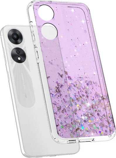 Oppo Back Cover Πλαστικό / Σιλικόνης Μωβ (Oppo A78 5G)