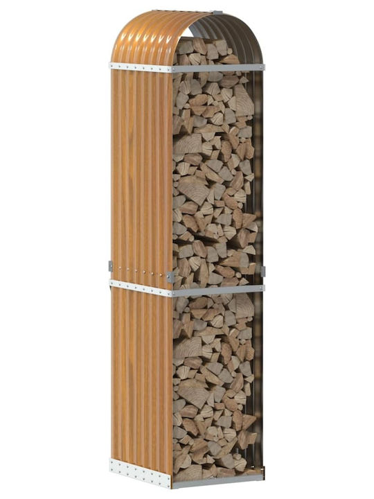 vidaXL Inox Regal Holzlagerung 40x45x170cm