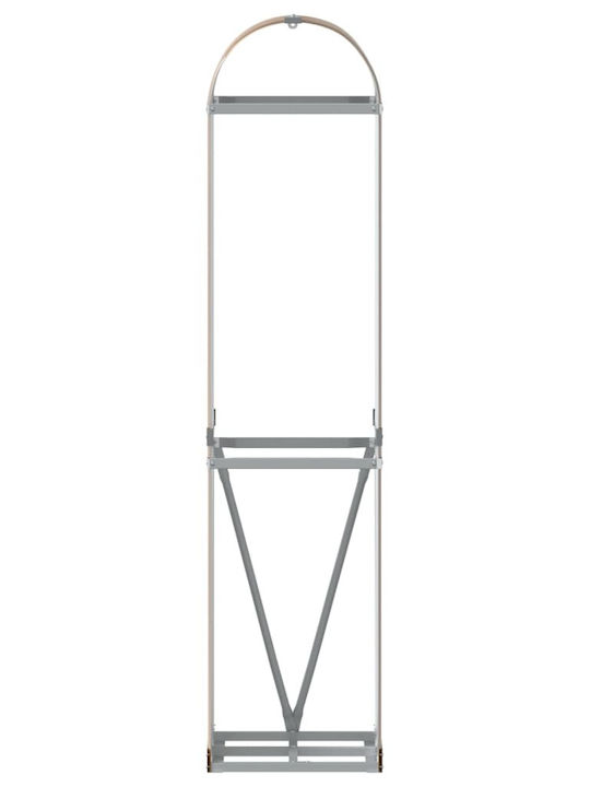vidaXL Inox Regal Holzlagerung 40x45x170cm