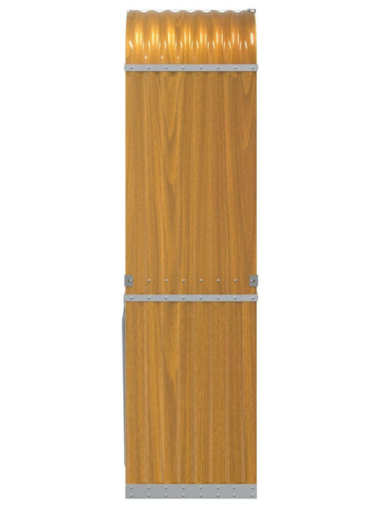 vidaXL Inox Regal Holzlagerung 40x45x170cm