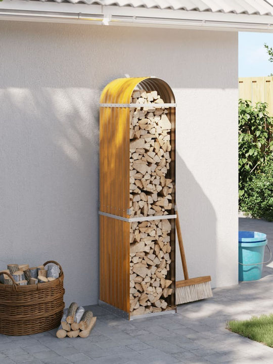 vidaXL Inox Regal Holzlagerung 40x45x170cm
