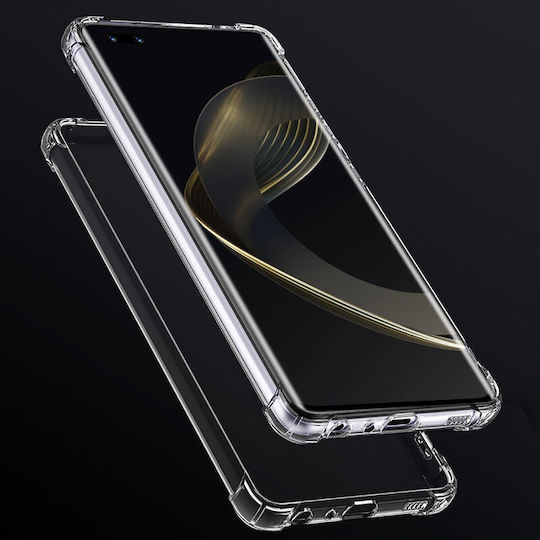 Erbord Umschlag Rückseite Silikon Transparent (Huawei Nova 11 Pro)