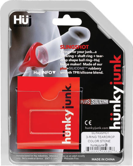 Hunkyjunk Slingshot 3 Пръстен Петел Син 3001-2574-1