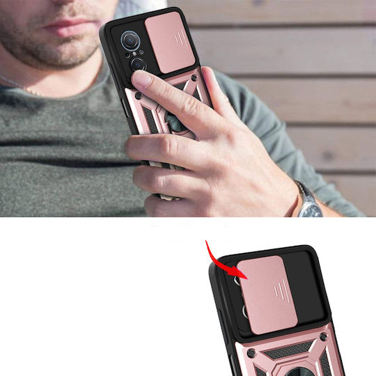 Erbord Back Cover Μεταλλικό Ροζ (Huawei Nova 9 SE)