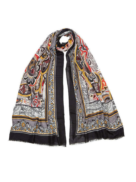 Achilleas Accessories Damen Schal Schwarz