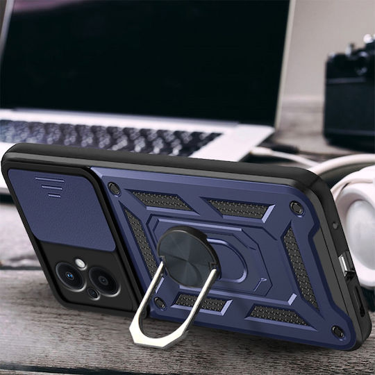 Erbord Back Cover Μεταλλικό Navy Μπλε (Oppo Reno7 Lite)