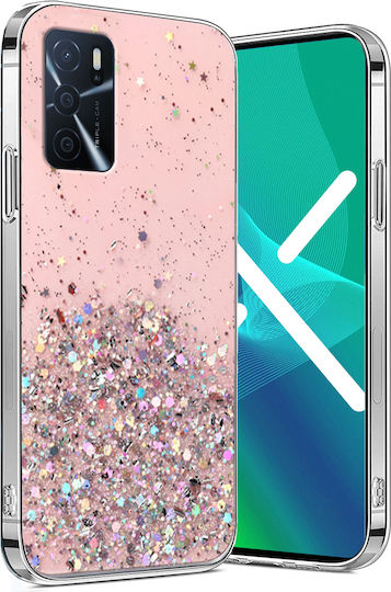Erbord Задна корица Пластмаса / Силикон Розов (Oppo A16s )