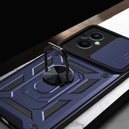 Erbord Back Cover Μεταλλικό Navy Μπλε (Oppo Reno7 Lite)