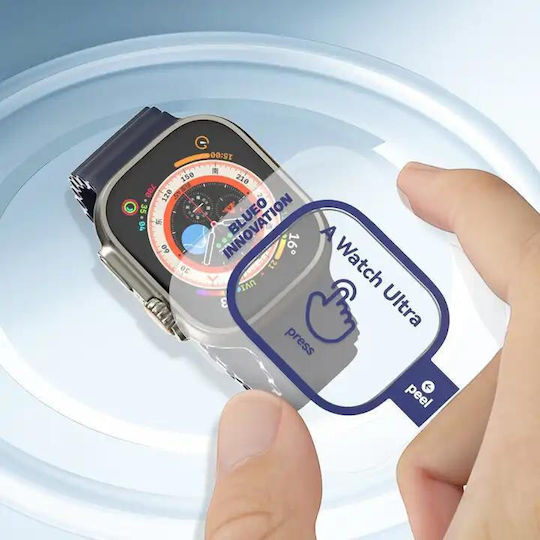 Blueo Full Face Tempered Glass for the Apple Watch Ultra 49mm 1pcs