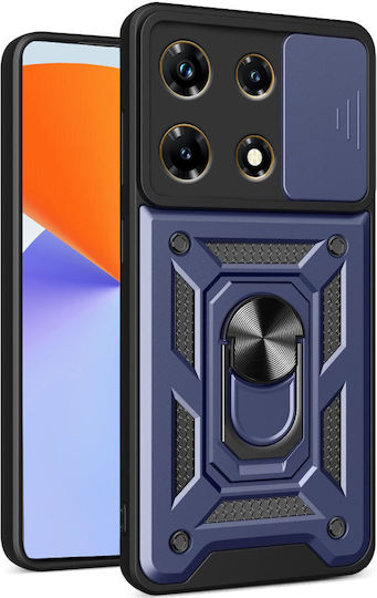 Infinix Back Cover Μεταλλικό Μπλε (Infinix Note 30 Pro, CamShield Slide)