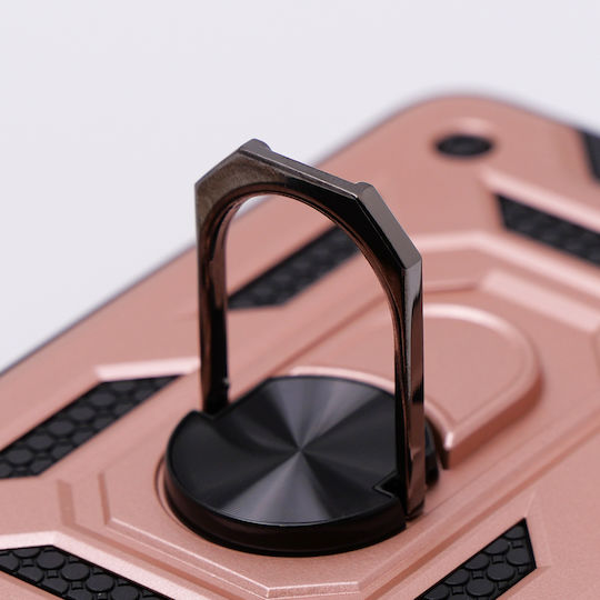 Motorola Umschlag Rückseite Metallisch Rosa (Motorola Moto G54 5G)