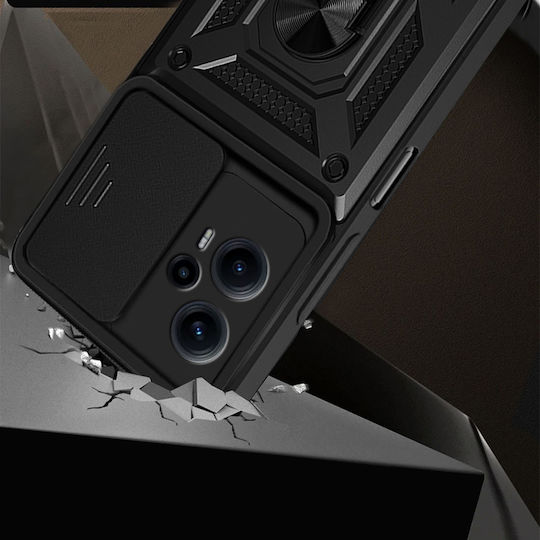 Xiaomi Back Cover Μεταλλικό Μαύρο (Xiaomi Poco F5)