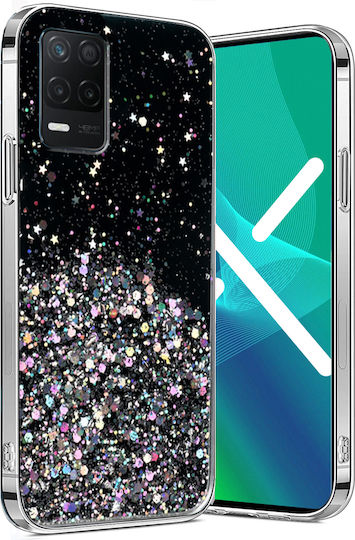 Erbord Back Cover Plastic / Silicon Negru (Realme 8 5G)